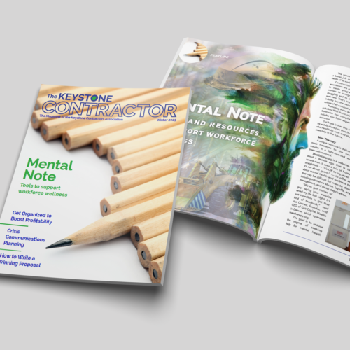 Keystone Contractor Magazine Creation and Quarterly Design (with Atlas Marketing)