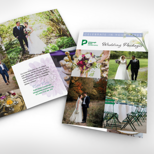 Pittsburgh Parks Conservancy Event Marketing Materials
